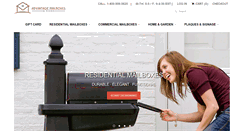 Desktop Screenshot of advantagemailboxes.com
